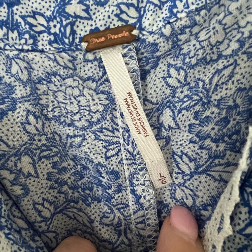 Free People Sweet Caroline Blouse - Picture 2 of 3